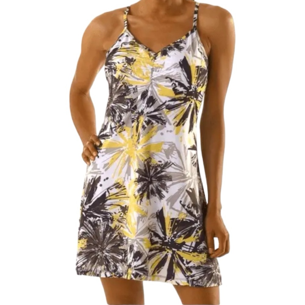 PrAna Sonja Active Dress Recycled Poly Shelf Bra Size Large